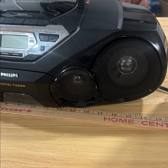 Vintage Philips AZ1574/17  CD Player/ Cassette Radio Portable Boombox Tested - Picture 15 of 17